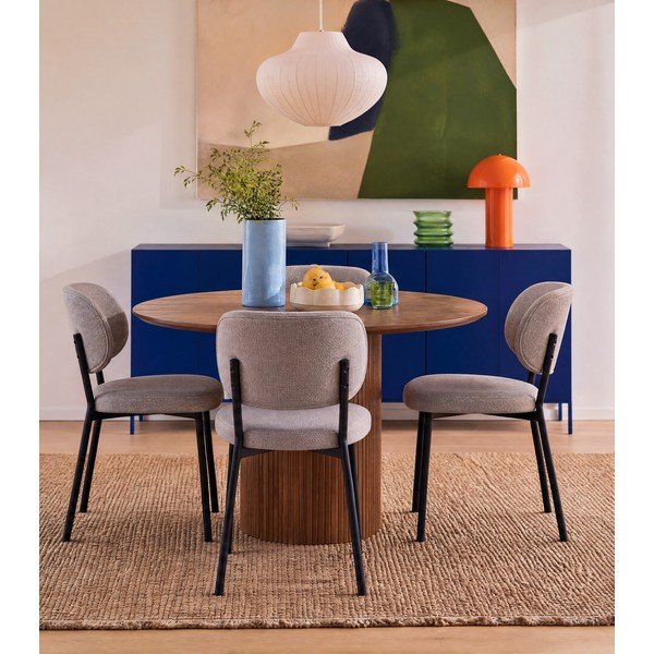 Бежов трапезен стол Fowler – Unique Furniture-image-3