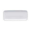 Дълга тава от бял фаянс, дължина 30 cm Pearl - Costa Nova