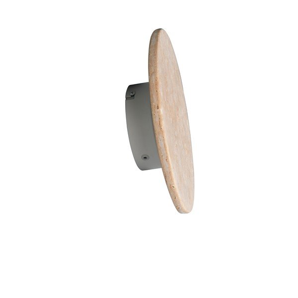 Каменна LED затъмняваща се стенна лампа в матово бял цвят Bobbin – Trio Select-image-4