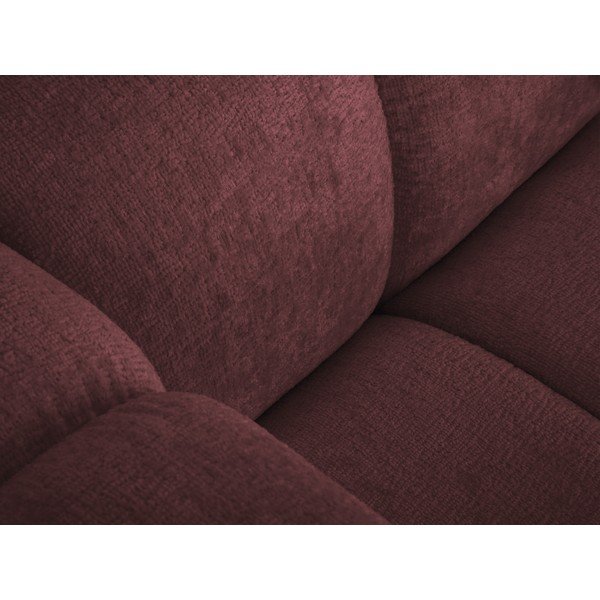 Диван в цвят бордо 228 cm Lupine - Micadoni Home-image-1