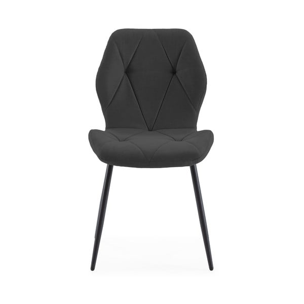 Черни трапезни столове в комплект от 4 броя Luna - Marckeric-image-2