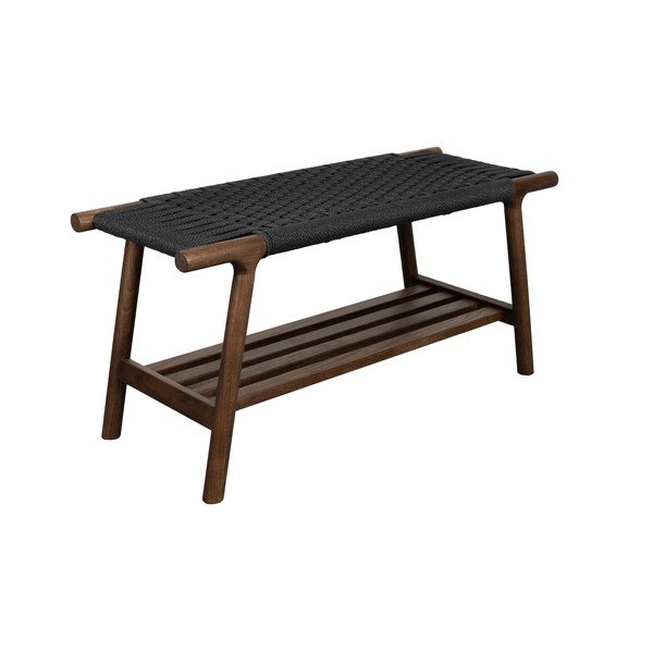 Пейка от масивно дърво в тъмно естествен цвят Kintaro – Dutchbone-image-2