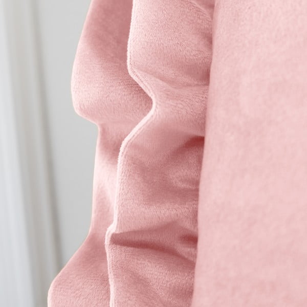 Кадифена декоративна възглавница 43x43 cm Velvet Double Frill – Catherine Lansfield-image-3