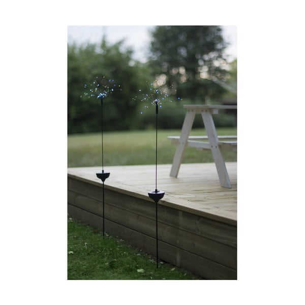 Външно соларно LED осветително тяло с цветни диоди, височина 100 cm Firework - Star Trading-image-3