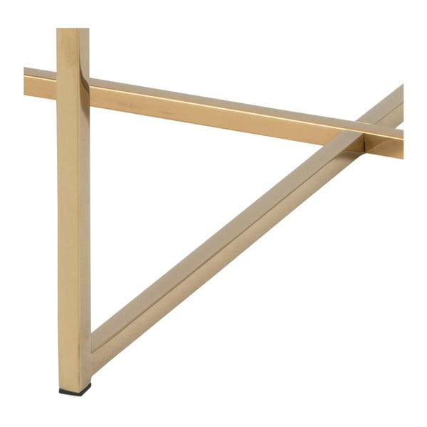 Бяла кръгла маса за кафе ø 80 cm Alisma - Actona-image-3