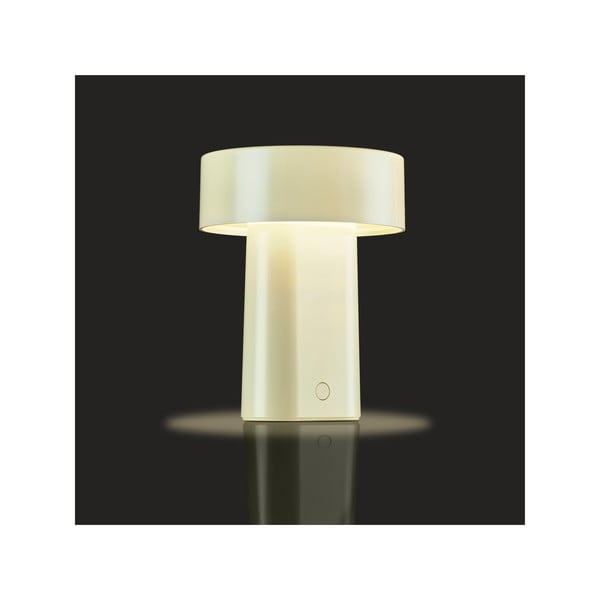 Светлозелена пластмасова LED настолна лампа (височина 18 cm) Oblong – Zone-image-2