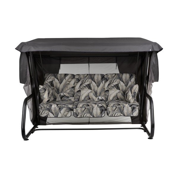 Сива метална градинска люлка Venezia – Dajar