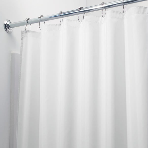 Бяла завеса за душ , 200 x 180 cm Poly - iDesign