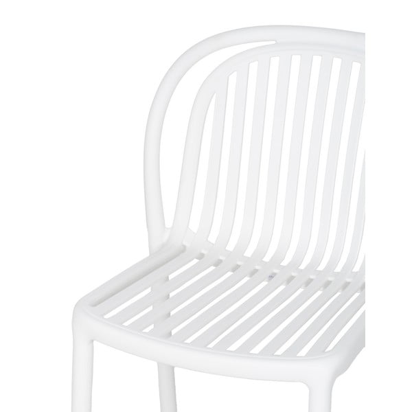 Бял пластмасов трапезен стол Alia – Ixia-image-4