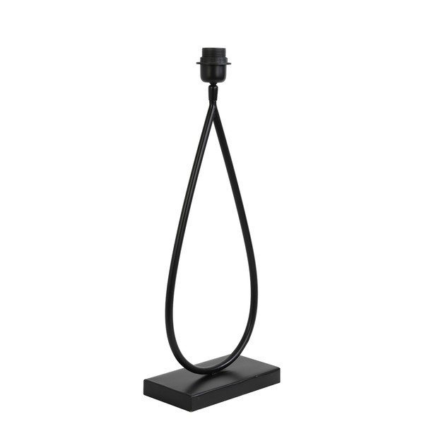 Матово черна метална основа за настолна лампа 51 cm Tamsu – Light & Living-image-4