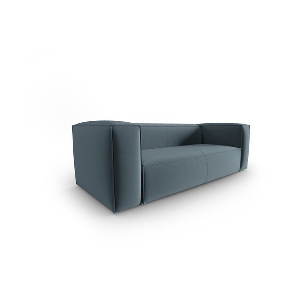 Син кадифен диван 200 cm Mackay – Cosmopolitan Design-image-2
