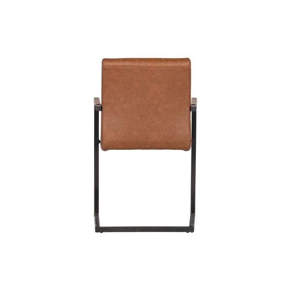 Кафяв трапезен стол Bas - WOOOD-image-4