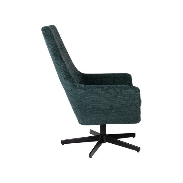 Тъмнозелено кресло Bruno - White Label-image-3