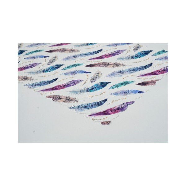 Пътека за маса от микрофибър Feather, 45 x 145 cm - Minimalist Cushion Covers-image-1