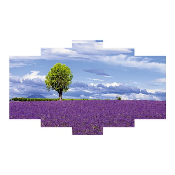 5dílný obraz Lavender