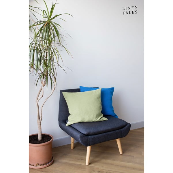 Ленена калъфка за възглавница 40x40 cm Sage – Linen Tales-image-1