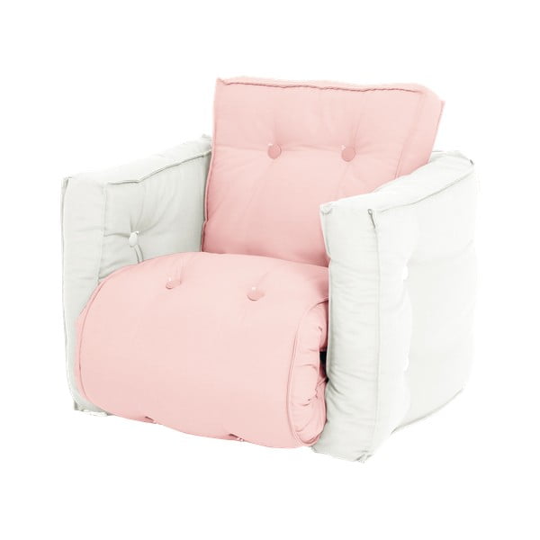 Детски диван-стол Mini Dice Pink//Creamy - Karup Design
