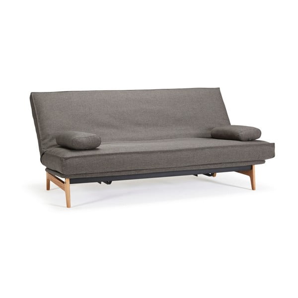Тъмно сив разтегателен диван със свалящо се покривало Elegant Flashtex Dark Grey, 92 x 200 cm Aslak - Innovation