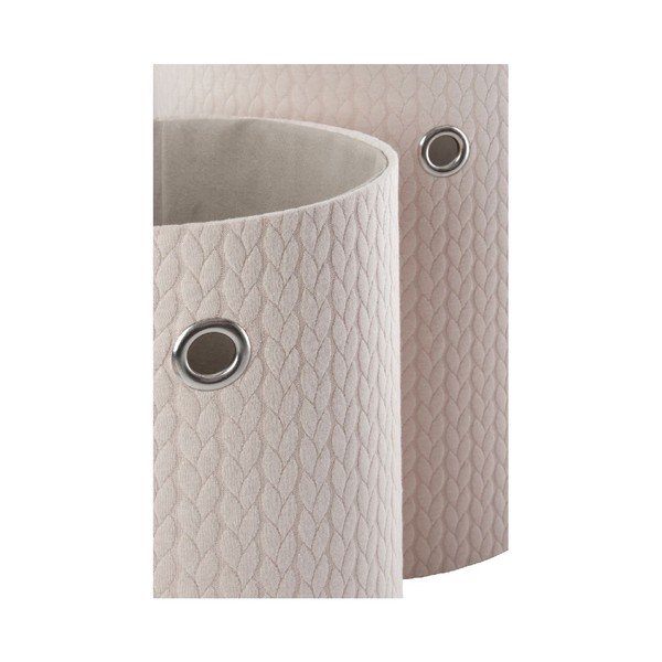 Set 2 boxů Cream Linen-image-2