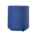 Синьо  пластмасово кошче за боклук с педал 4 l Ume – Zone