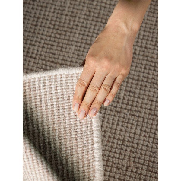 Кремав ръчно изработен вълнен килим 120x170 cm Greenwich – Ted Baker-image-3