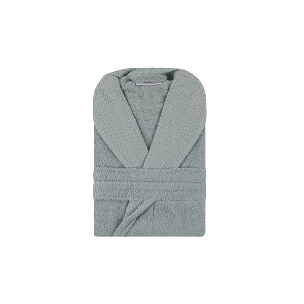 Памучен халат в ментов цвят размер S Cappa - Foutastic