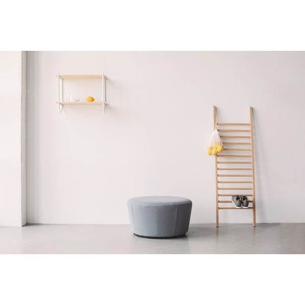 Коняк кафяв кожен пуф , ø 72 cm Naïve - EMKO-image-3