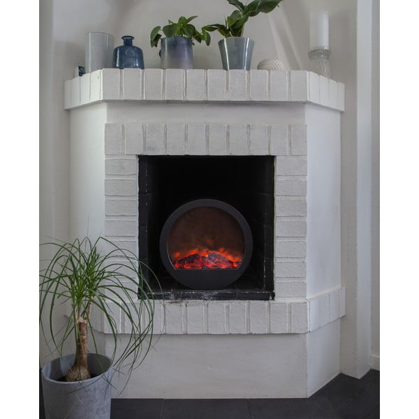 Светодиодна светлинна декорация с имитация на пламък, широчина 36 cm Fireplace - Star Trading-image-1