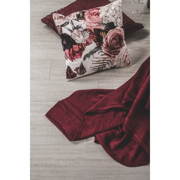 Кафява памучна декоративна възглавница Waffle, 45 x 45 cm - Tiseco Home Studio-image-3