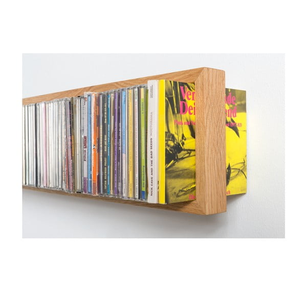 Police na CD z dubového dřeva das kleine b BCD,délka 69 cm-image-3