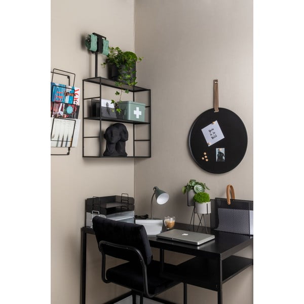 Сива настолна лампа Study, височина 30 cm New Study - Leitmotiv-image-1