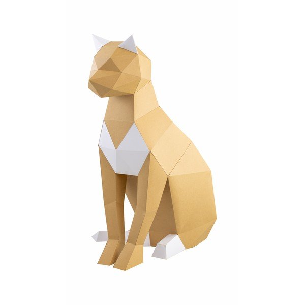 Творчески комплект за сгъване на хартия Brown Cat - Papertime-image-2