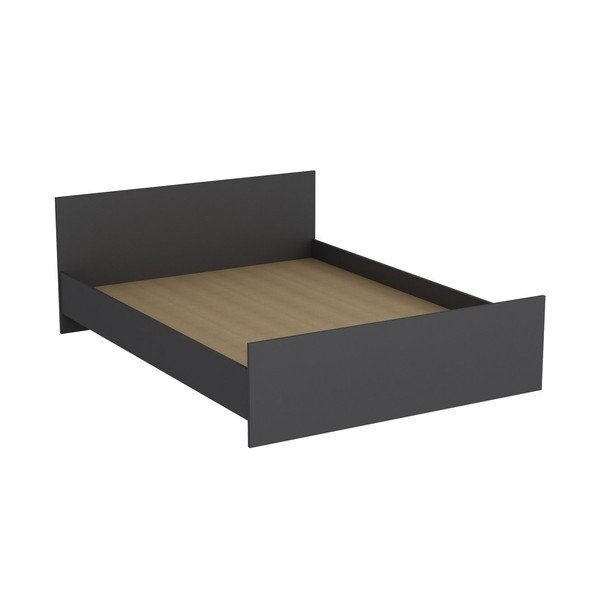 Антрацитно двойно легло 160x200 cm Kale – Kalune Design
