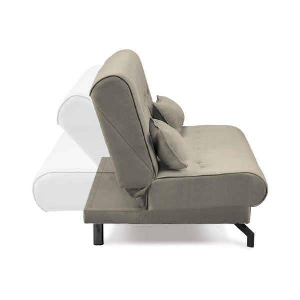 Сив и бежов разтегателен диван Musique - Kooko Home-image-4