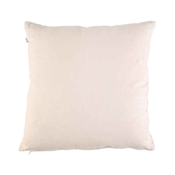 Бежово-бяла памучна възглавница Mesh, 45 x 45 cm Mixed Natural - PT LIVING-image-2