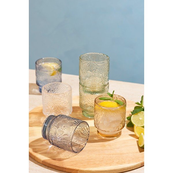 Стъклени чаши в комплект 4 бр. 300 ml Flora – Salt&Pepper-image-1