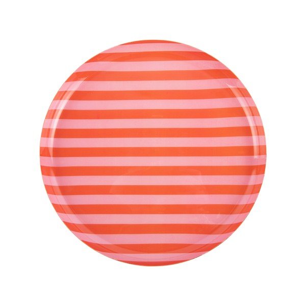 Оранжева/светлорозова желязна чиния ø 30 cm Animado – PT LIVING-image-2