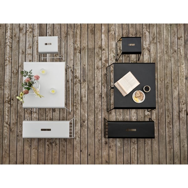 Черна метална стойка за обувки за сядане A-Bench – Zone-image-2