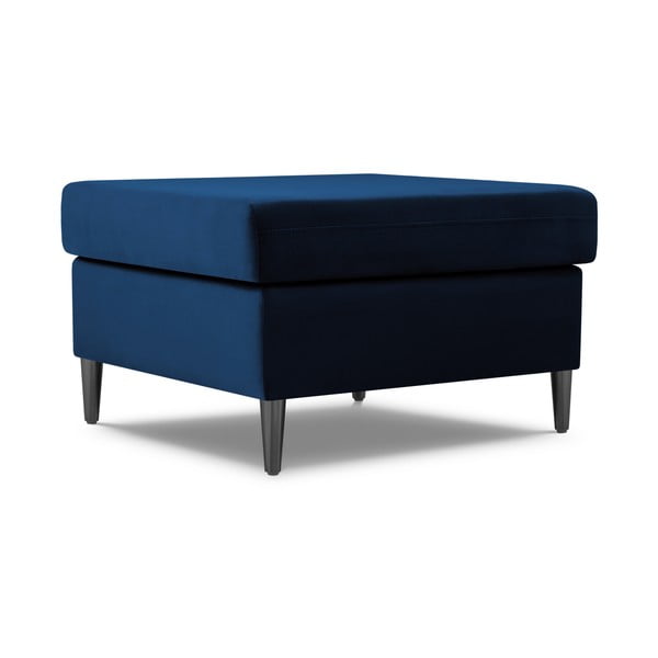 Синя кадифена табуретка Kyoto – Cosmopolitan Design-image-1