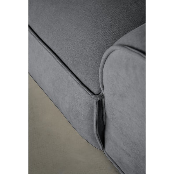 Сив модулен диван (ляв ъгъл) Flex Felix – Miuform-image-4