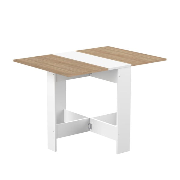 Сгъваема маса за хранене с плот от дъб 76x28 cm Papillon - TemaHome-image-3