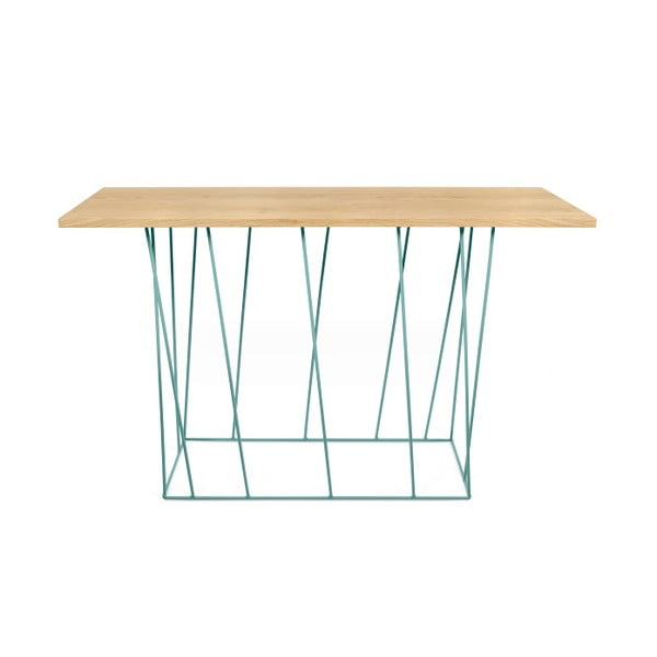 Konzolový stolek se zelenými nohami TemaHome Helix