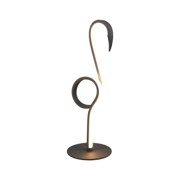 Черна LED настолна лампа (височина 35 cm) Ingo – Reality-image-3