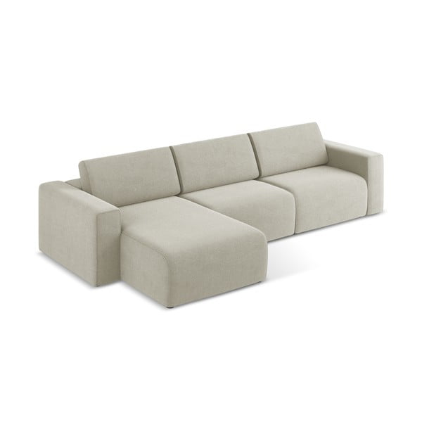 Бежов модулен ъглов диван (ляв ъгъл) Kalea – Makamii-image-3