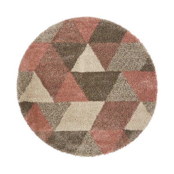 Килим Роза Триъгълник, ø 160 cm Royal Nomadic - Think Rugs