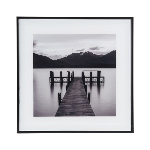Картина 30x30 cm Pier with Mountains - PT LIVING