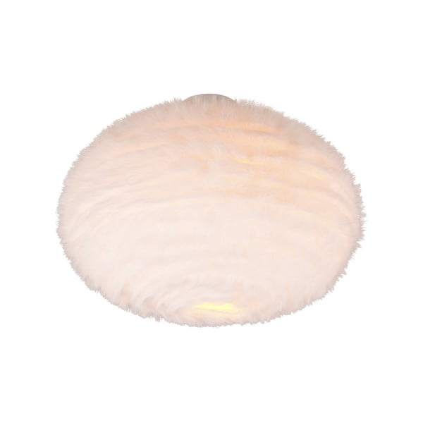 Кремава лампа за таван ø 50 cm Furry - Trio-image-1