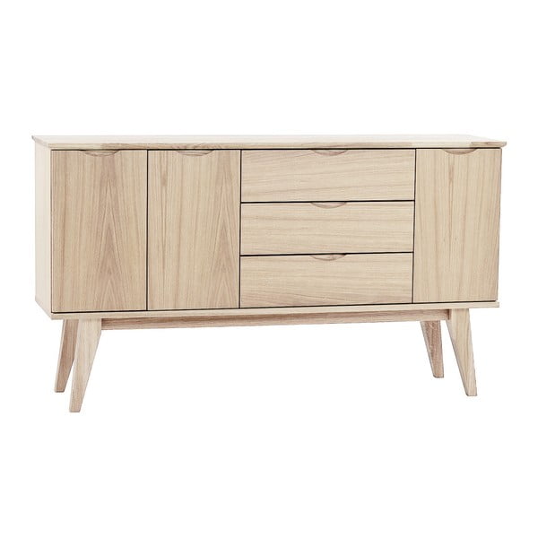 Светъл скрин в дъбов декор Filippa - Rowico-image-1