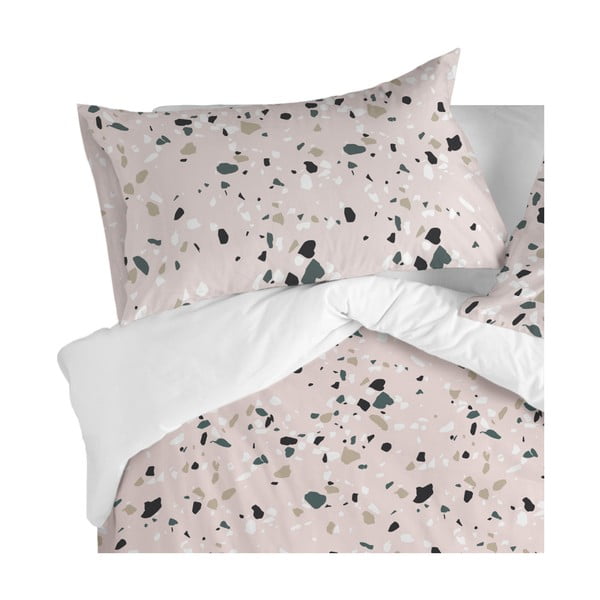 Комплект от 2 памучни калъфки за възглавници, 50 x 75 cm Granite - Blanc-image-2