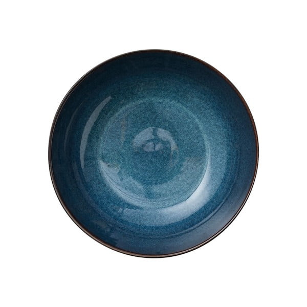 Черна/синя глинена купа ø 30 cm Gastro Dark Blue/Black – Bitz-image-2